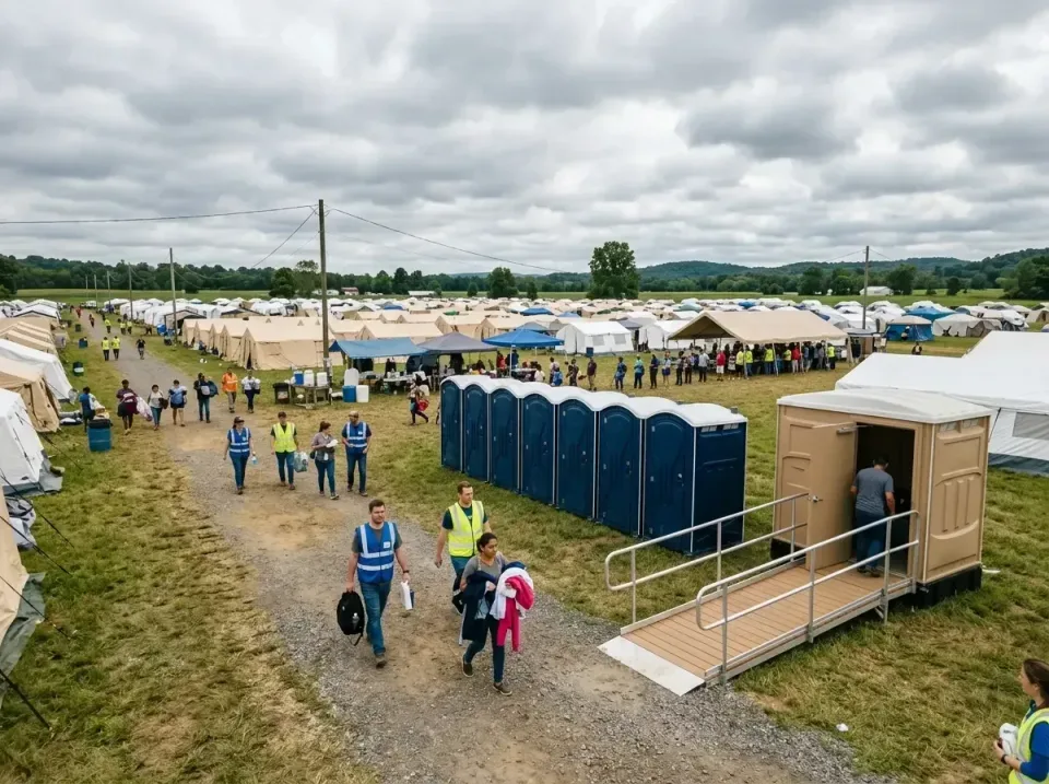 disaster-relief-camp-restrooms-010 — frequently asked questions, Dumpster & Portable Bathrooms Rental in China Grove, NC